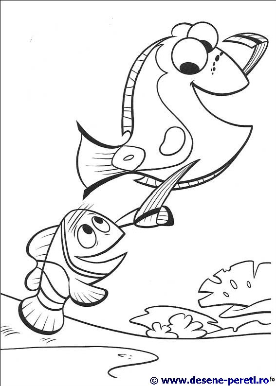 finding nemo desene colorat